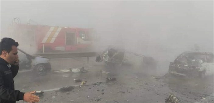 İran'da zincirleme kaza: 4 ölü, 27 yaralı