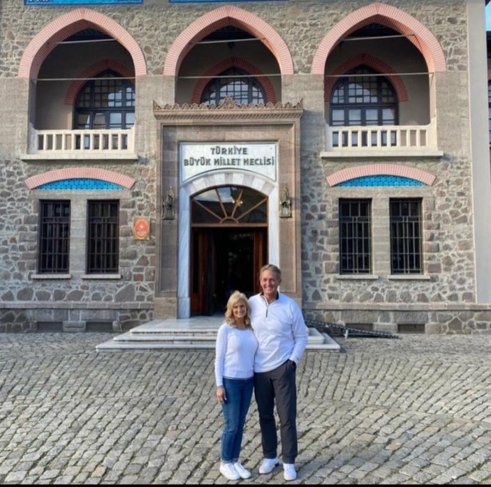 Yeni ABD Büyükelçisi Jeff Flake ve eşi  Ankara turunda