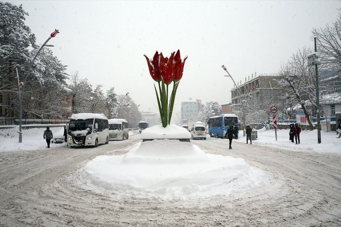 Muş'ta 261 köy yolu ulaşıma kapandı