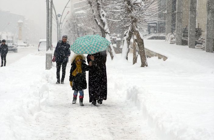 Muş'ta 261 köy yolu ulaşıma kapandı
