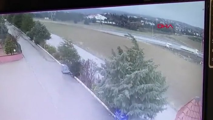 Ahmet Çalık'ın kaza görüntüleri