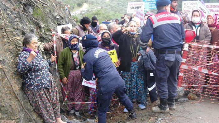 Aydın’da, ‘altın madeni istemiyoruz’ eylemi