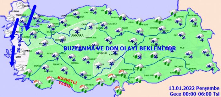 12 Ocak Çarşamba 2022: Bugün hava nasıl olacak? İl il tahminler...
