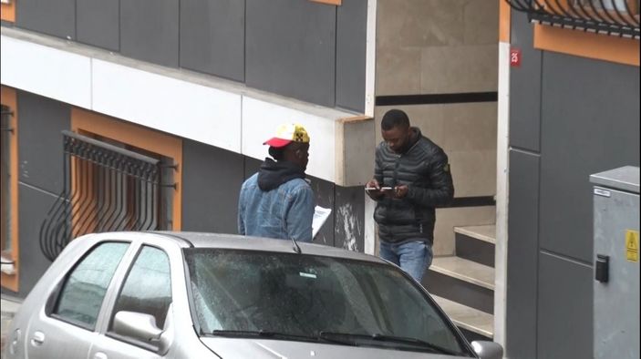 i Kağıthane'de Afrikalı genç gasbedildi