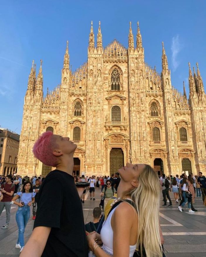 Ebrar Karakurt'un sevgilisi İmge'nin göğüs dekolteli pozu sosyal medyayı salladı! 'Öldürdün artık'