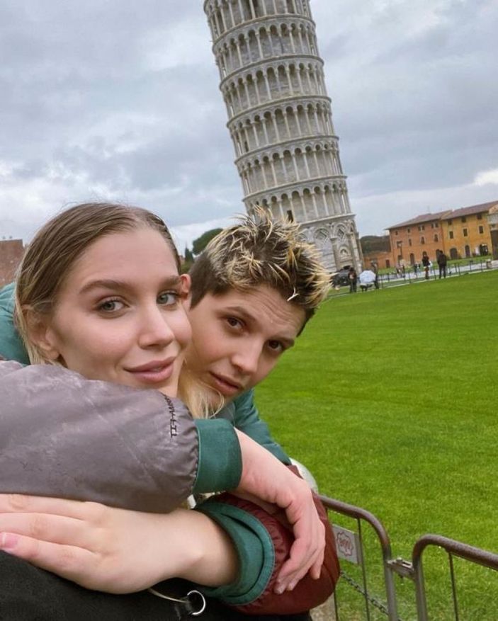 Ebrar Karakurt'un sevgilisi İmge'nin göğüs dekolteli pozu sosyal medyayı salladı! 'Öldürdün artık'