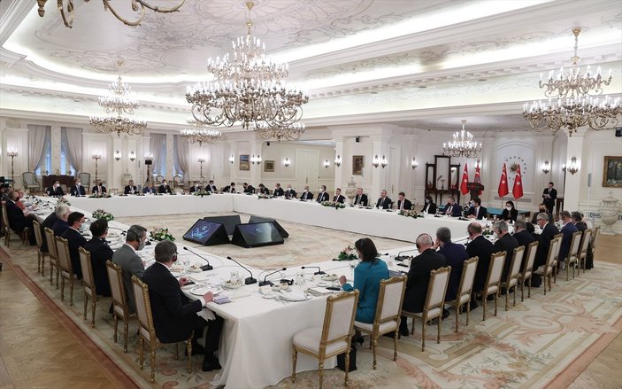 Cumhurbaşkanı Erdoğan'ın AB büyükelçileri toplantısı konuşması