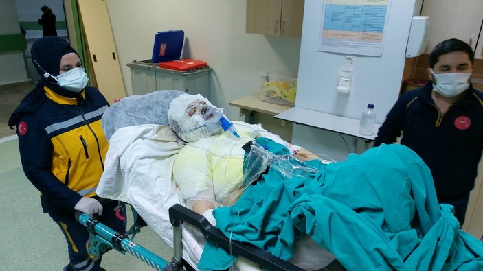 Ordu'da, eski eşini yanıcı maddeyle yakan adam: Borç verdim geri vermedi
