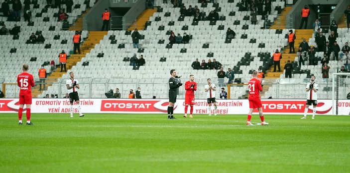 Beşiktaş, Gaziantep FK'yı tek golle mağlup etti