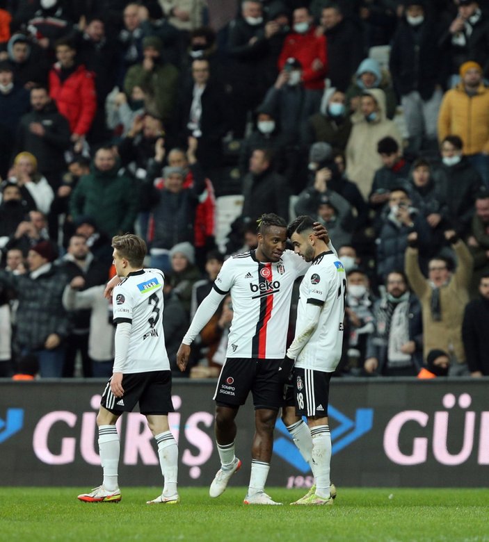 Beşiktaş, Gaziantep FK'yı tek golle mağlup etti