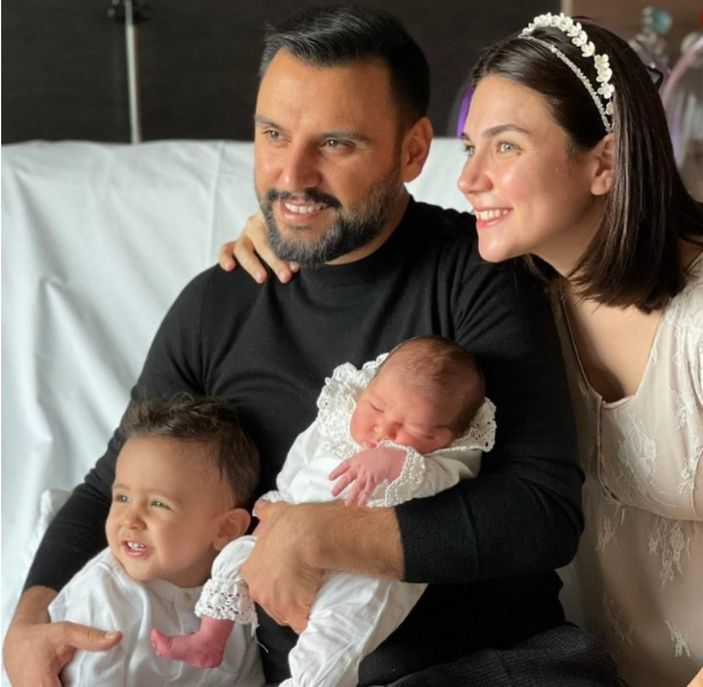 Buse Varol kendisinden bir tane daha doğurmuş! Kızı Eliz hık demiş burnundan düşmüş...