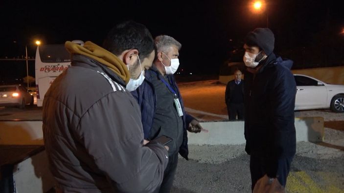 Kırıkkale'de virüslü karı koca otobüste yakalandı: