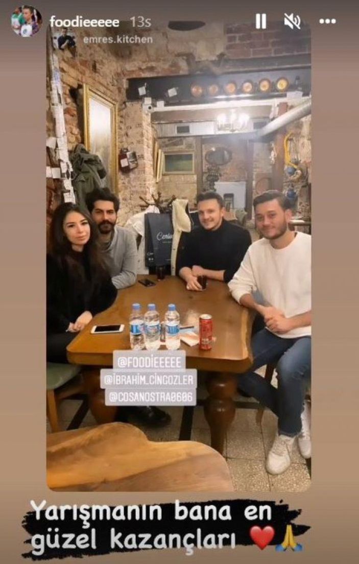 Burak Özçivit'e benzerliği olay olmuştu! MasterChef Burcu Önal eşiyle aşk dolu pozunu paylaştı