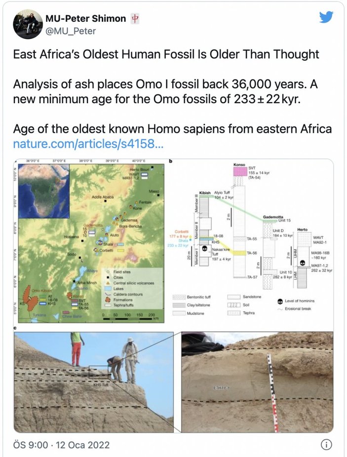 Modern insana ait en eski fosil, 33 bin yıldan daha eski