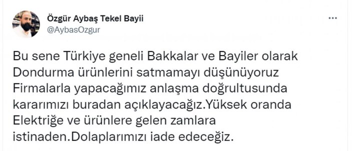Dondurma keyfini unutun! Bu yaz bakkallarda satılmayabilir...