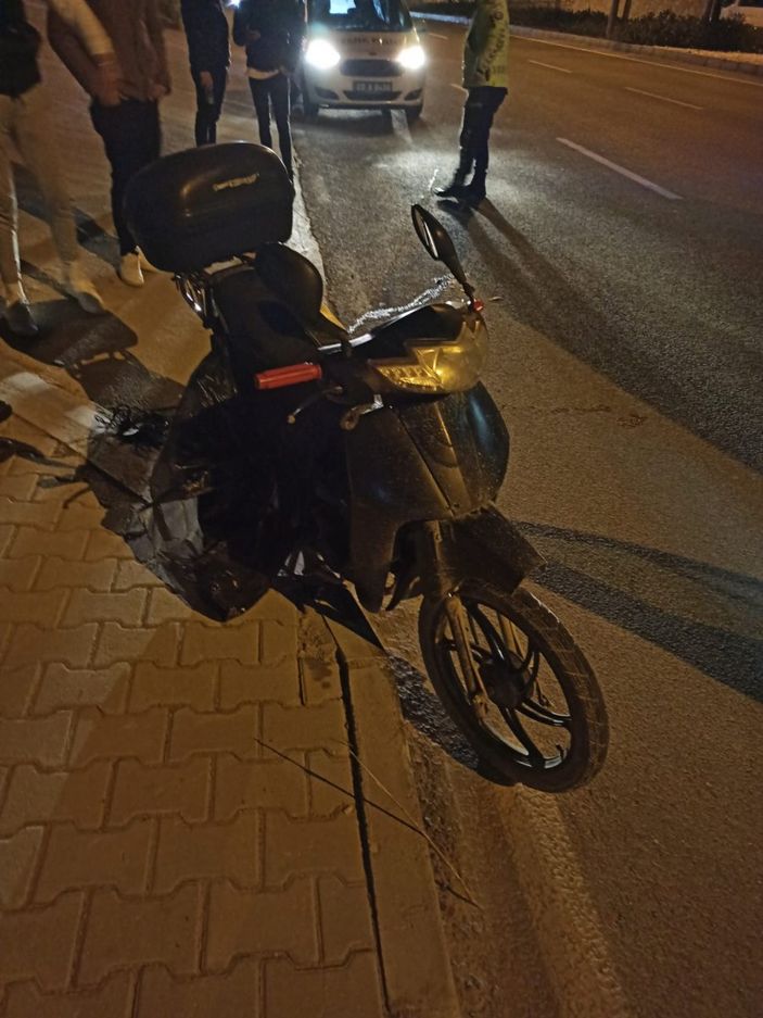 Aydın'da motosiklet kazası: 1 ağır yaralı