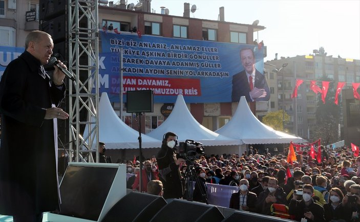Cumhurbaşkanı Erdoğan'ın Aydın Toplu Açılış Töreni konuşması