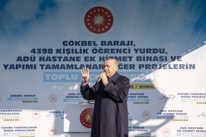 Cumhurbaşkanı Erdoğan'ın Aydın Toplu Açılış Töreni konuşması