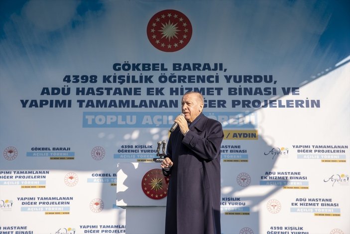 Cumhurbaşkanı Erdoğan'ın Aydın Toplu Açılış Töreni konuşması