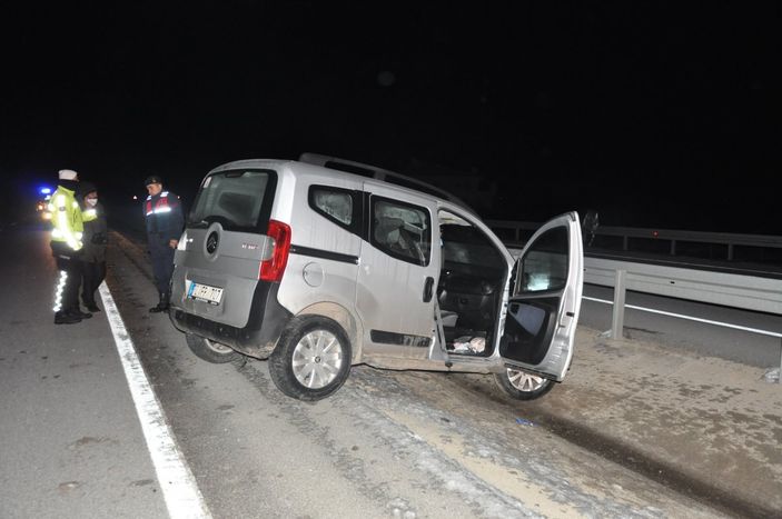Karaman'da yola atlayan kedi kazaya neden oldu: 1 ölü, 3 yaralı