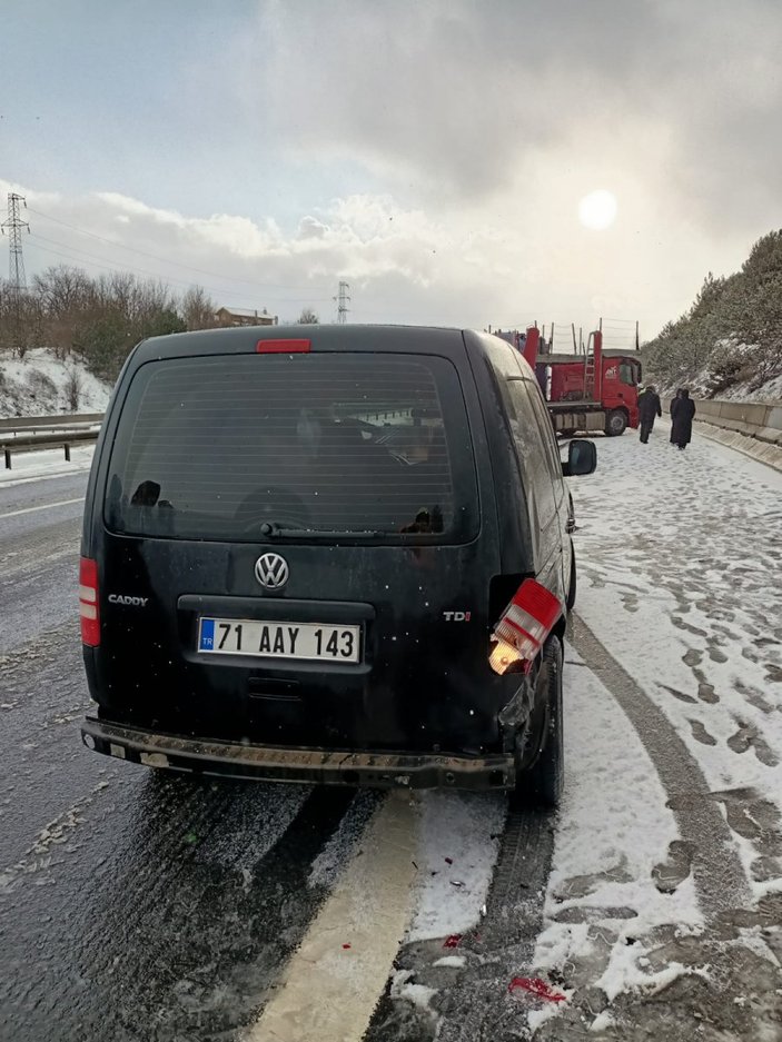 Bolu’da zincirleme kaza: 12 araç birbirine girdi