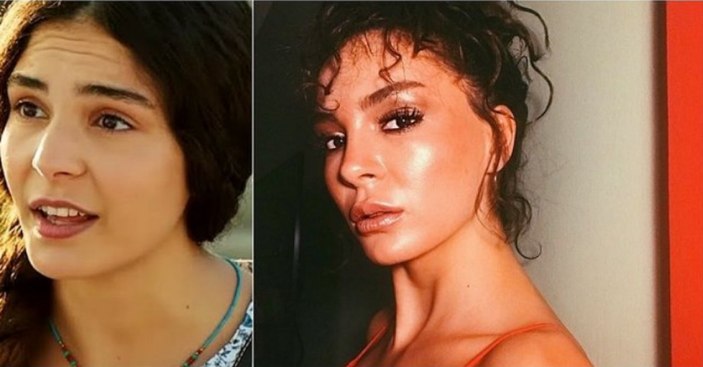 Hercai'nin yıldızını hiç böyle gördünüz mü? Ebru Şahin estetiği sonuna kadar kullanmış...