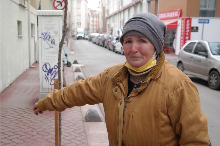 Eskişehir'de talihsiz kadın çalınan motosikletinin ardından gözyaşlarını tutamadı