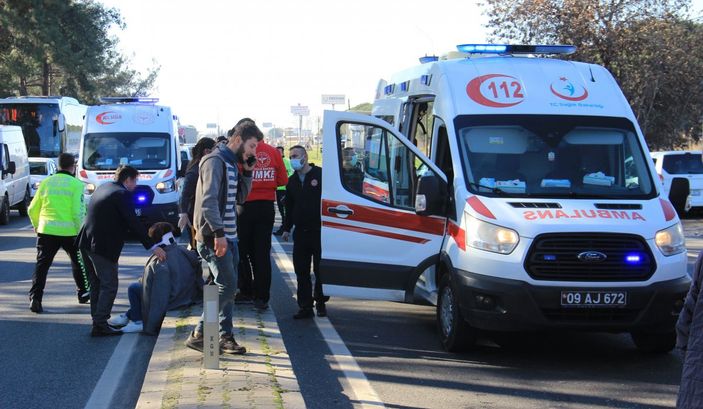 Aydın'da zincirleme kaza