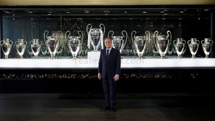 Real Madrid'in kupaları müzeye sığmıyor