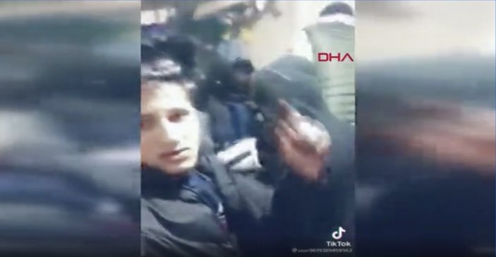 Bayrampaşa’da gasbettikleri Pakistanlılarla TikTok’a video çektiler