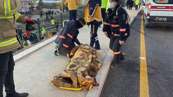A Kırıkkale'de feci kaza: 15 yaralı