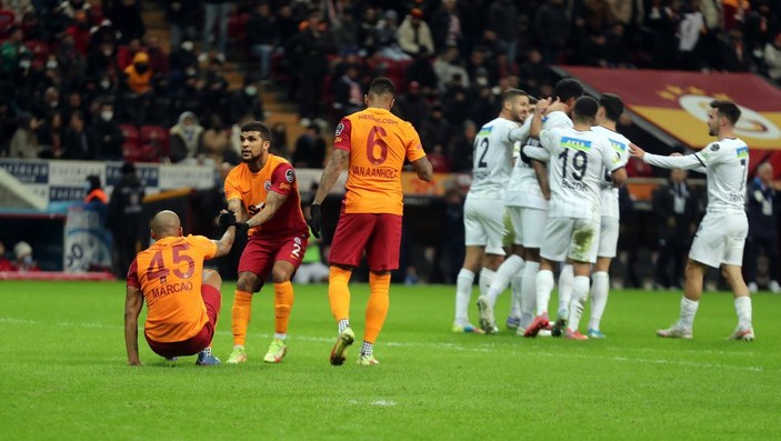 Galatasaray, Kasımpaşa'ya yenildi