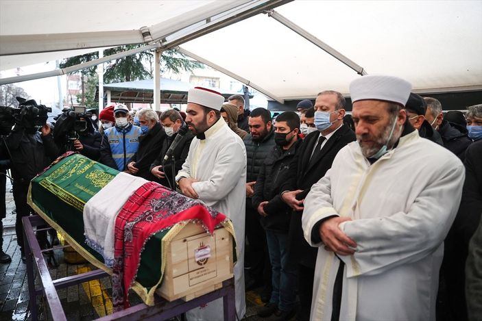 Kartal'da öldürülen Ömür hemşireye veda