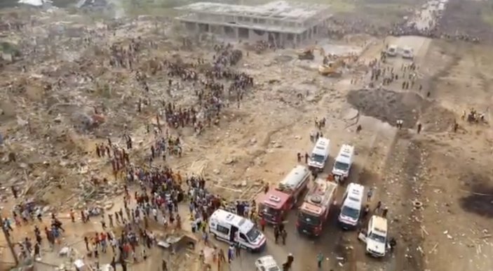 Gana'da patlama: Çok sayıda ölü var