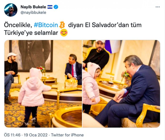 El Salvador Lideri Bukele'den esprili Türkçe paylaşımlar