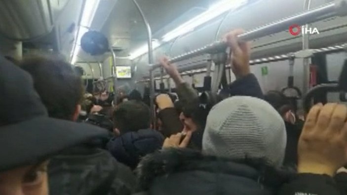 Başakşehir’de otobüste 'kayıp telefon' krizi