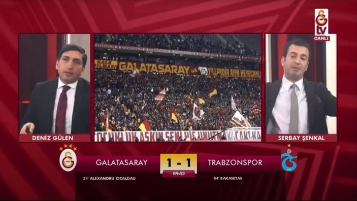 GS TV'de yenilen gol anları