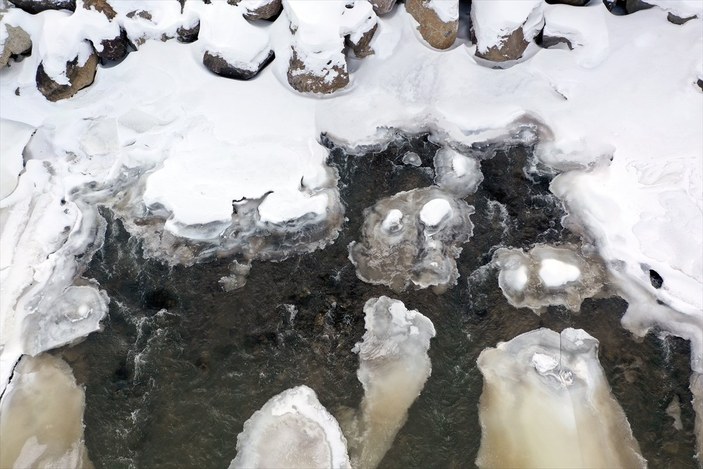 Iğdır'da dondurucu soğuklar etkili oldu