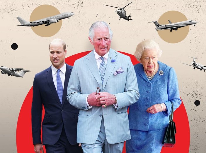 İngiltere Kraliyet Ailesi, özel uçuşlara 13,5 milyon sterlin harcadı