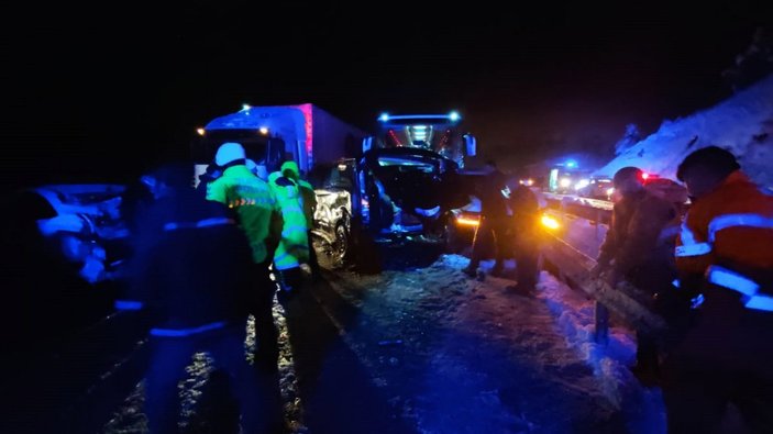 Kastamonu'da zincirleme kaza: 9 yaralı