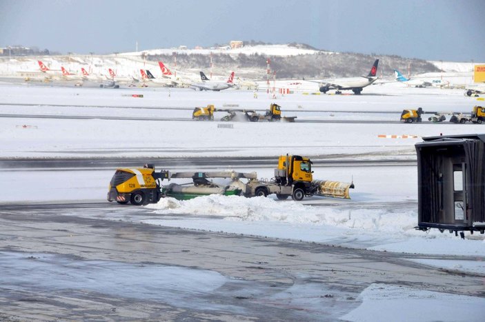 THY’nin İstanbul Havalimanı’ndaki bazı seferleri iptal edildi