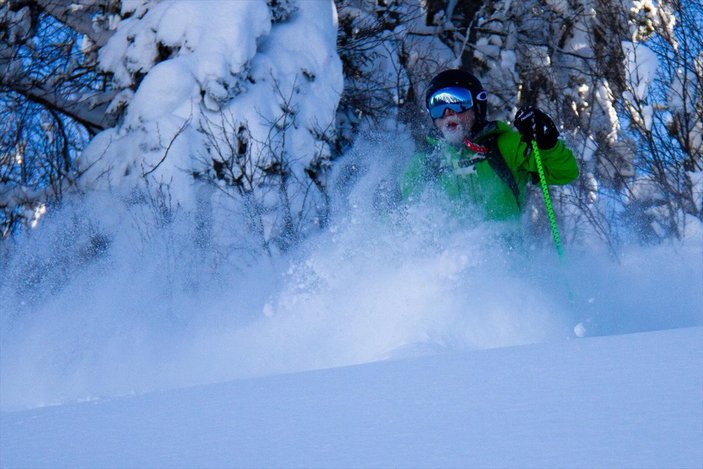 Kaçkar Dağları'nda heliski heyecanı başladı