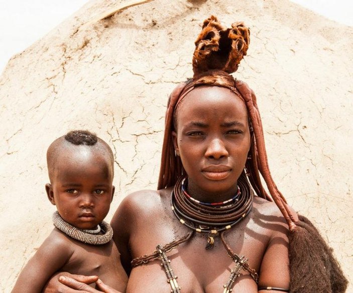 Onların adı 'Himba Kabilesi'! Hamile kalma ritüelleri hayret edilesi...