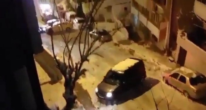 İstanbul'da kar kazaları