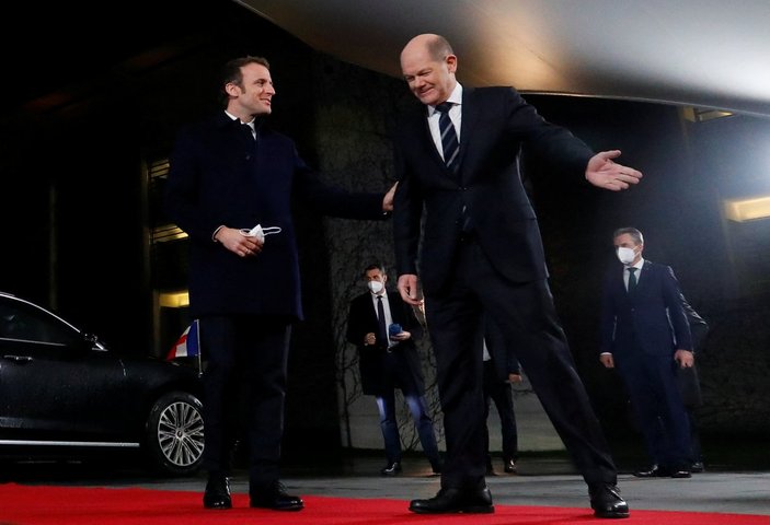 Scholz ve Macron’dan Rusya’ya 'bedeli ağır olur' uyarısı