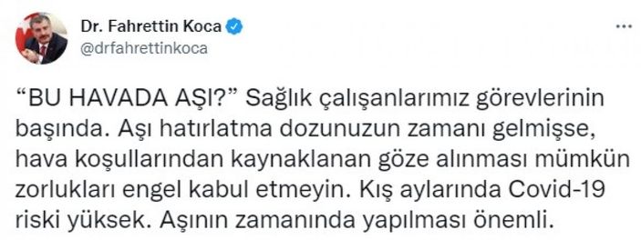 27 Ocak Türkiye'de koronavirüs tablosu