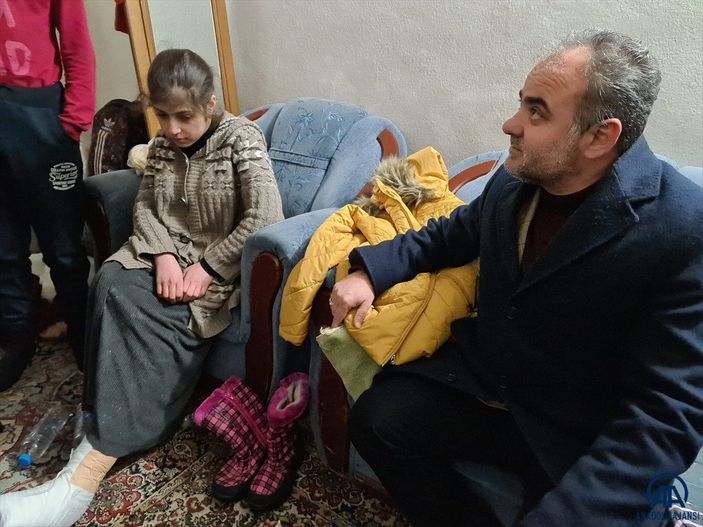 a Çorum'da polisin dikkati, çocuğun ayağındaki kangreni önledi