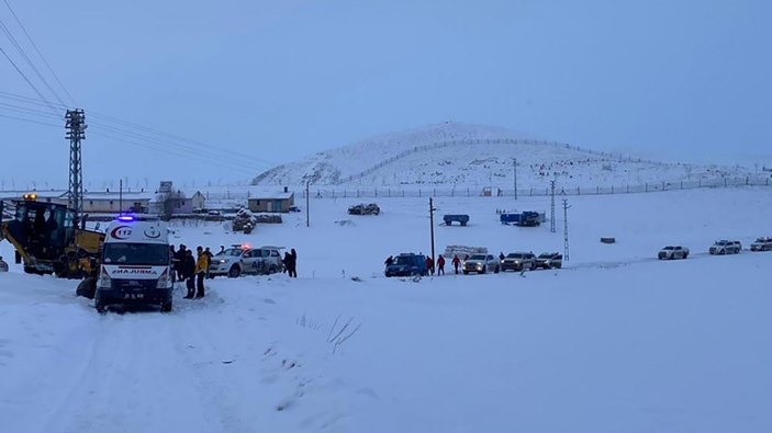 Erzurum'da çığ altında kalan 2 kişi hayatını kaybetti