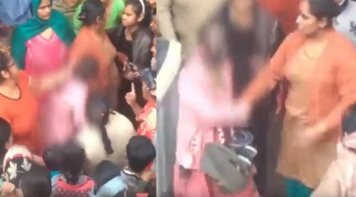 Hindistan'da tecavüze uğrayan kadının saçlarını kesip darbettiler