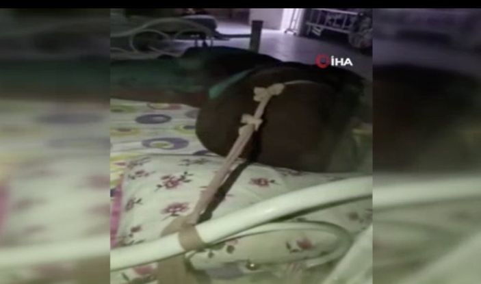 KKTC’deki bakımevinde çekilen görüntülere tepki yağdı